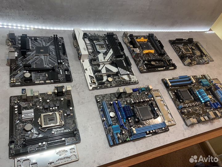 Материнские платы/оперативная пам/процы/все для PC