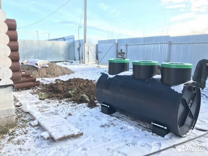 Септик Zörde установка под ключ