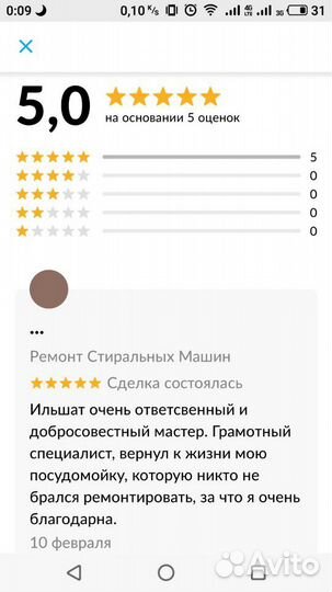 Ремонт стиральных посудомоечных машин