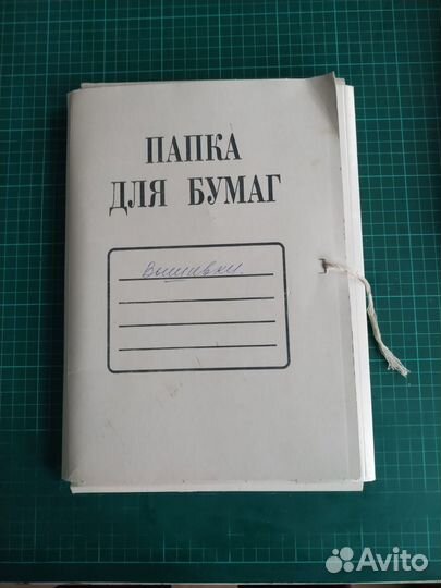 Схемы для вышивки, выкройки одежды СССР 1950-е