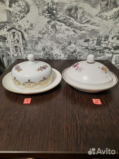 Чайник заварник,сахарница,масленка,молочник(ссср)