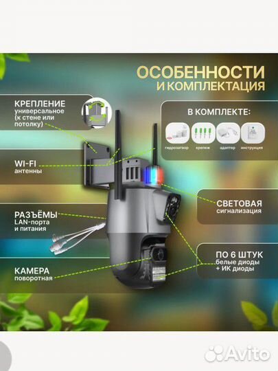 Камера видеонаблюдения wifi