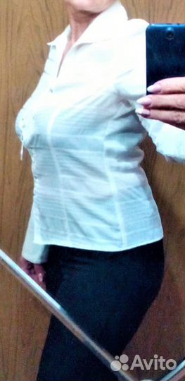 Блуза белая