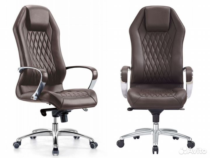 Кресло Бюрократ Аура Aura Brown