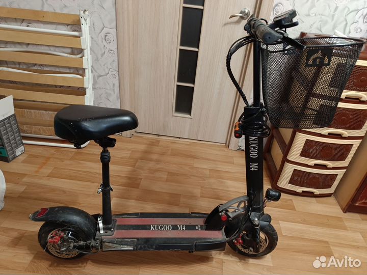 Самокат взрослый электрический