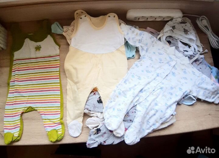 Вещи пакетом для девочки с 0