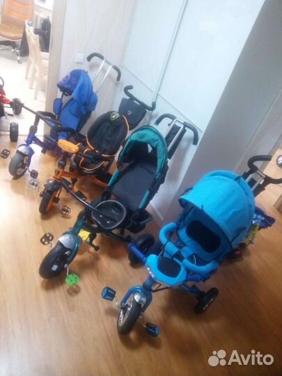 Коллекция детских велосипедов