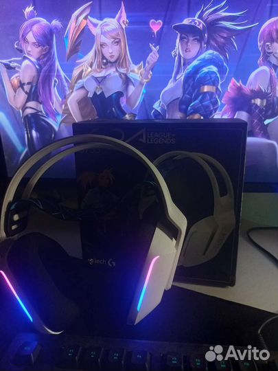 Наушники logitech g733 kda (лимитированная версия)