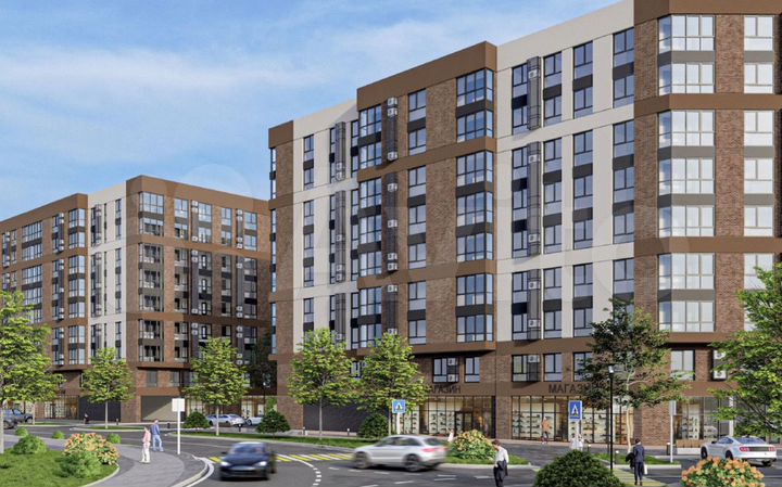 3-к. квартира, 106,5 м², 3/9 эт.