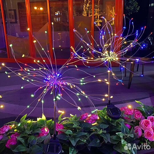 Уличный фонарь садовый - от солнца