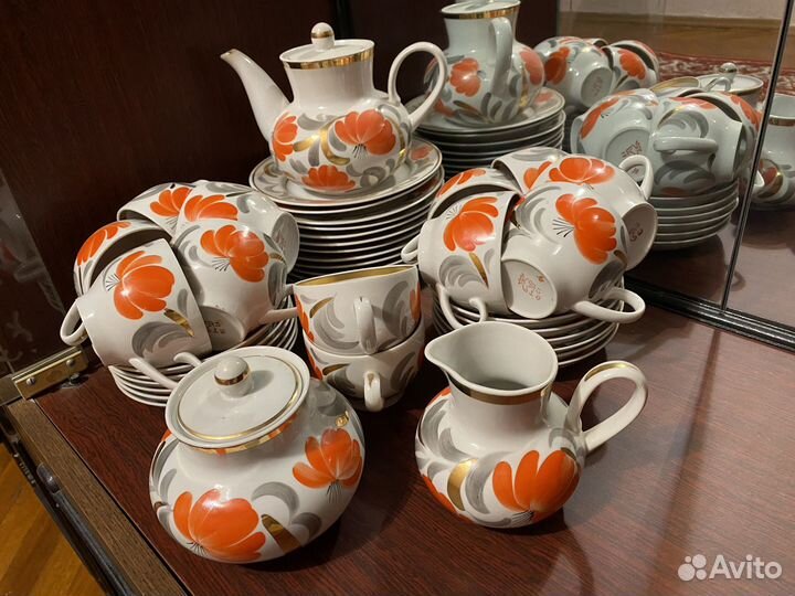 Чайный сервиз новый