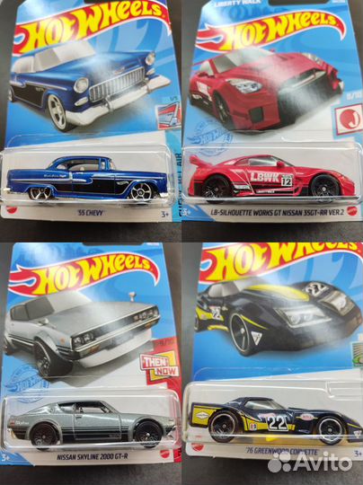 Машинки Hot Wheels - цены в описании