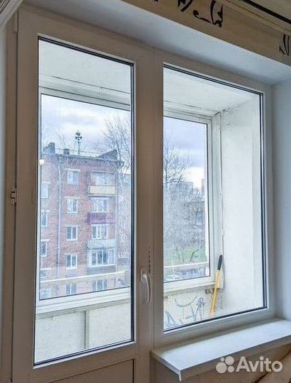 Пластиковые окна и двери под ключ