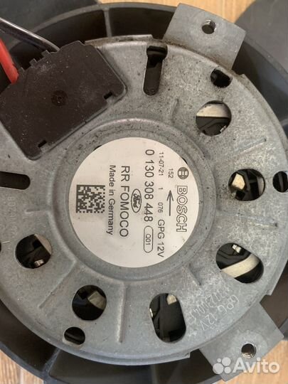 Вентилятор охлаждения ford 0130308448