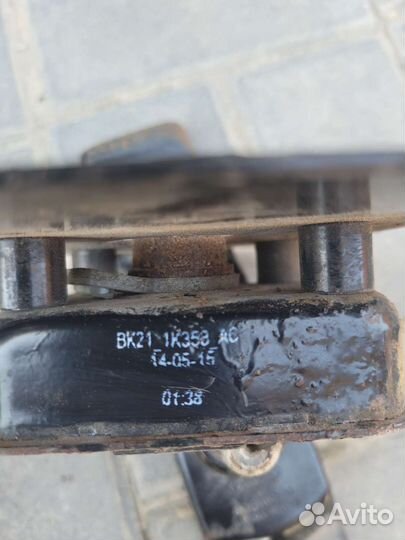 Крепление запасного колеса на форд транзит кустом