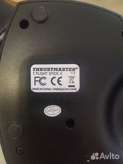 Джойстик ThrustMaster T.Flight Stick X черный