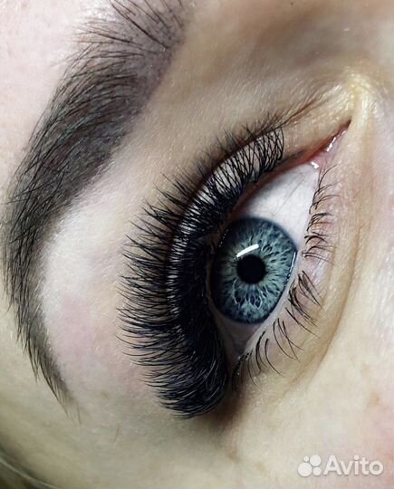 Наращивание ресниц на дому
