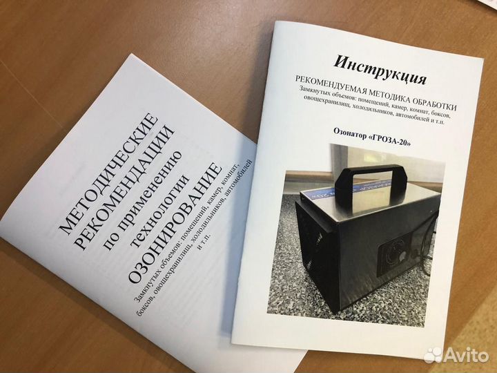 Озонатор воздуха автомобильный Гроза 10А