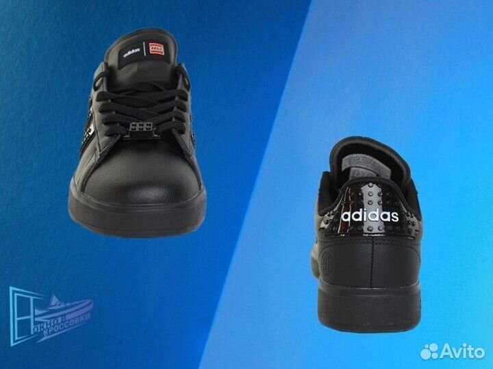 Кроссовки Adidas NEO Grand Court X Lego Black