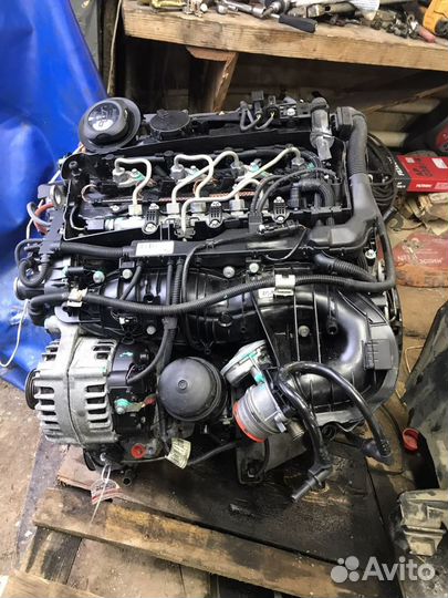 Мотор под разбор N47D20A