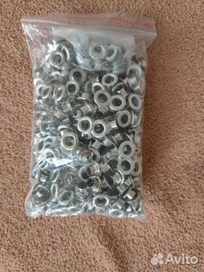 Люверсы 6 мм и 9 мм