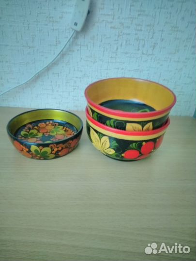 Посуда хохлома