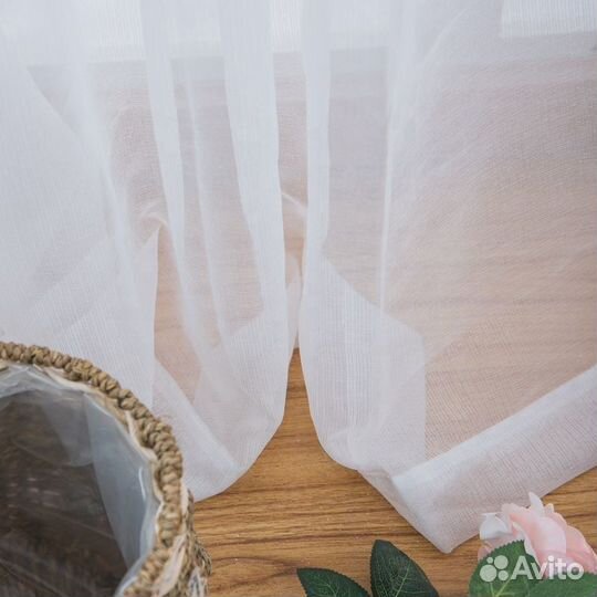 Тюль под лен