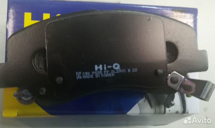 Тормозные колодки solaris, rio, accent