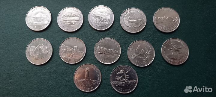 Монеты канады