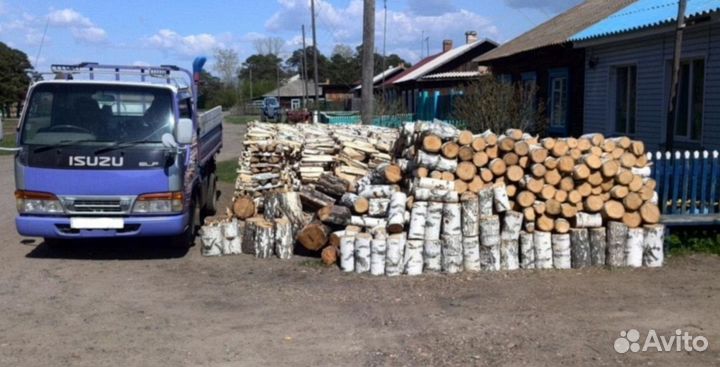 Дрова колотые