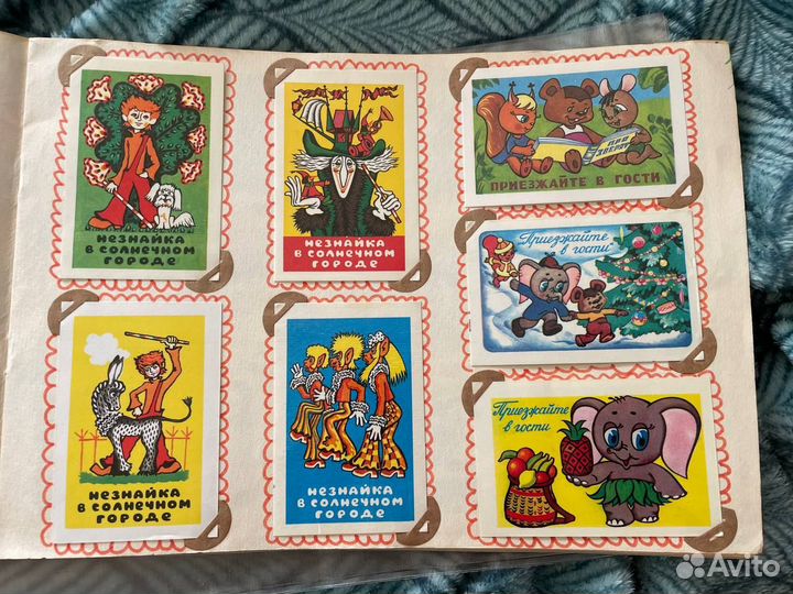 Коллекционные календарики советских лет