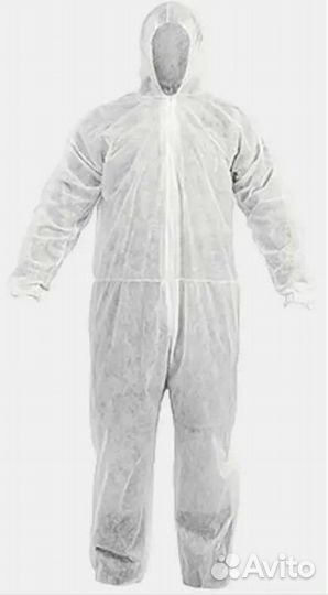Комбинезон (костюм) защитный одноразовый