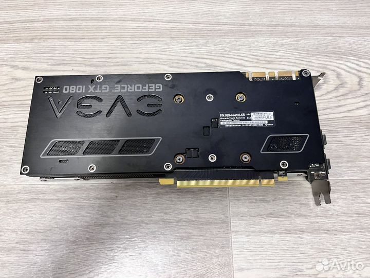 Видеокарта GTX 1080