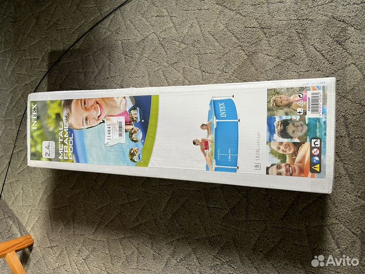 Каркасный бассейн Intex Metal Frame Pool