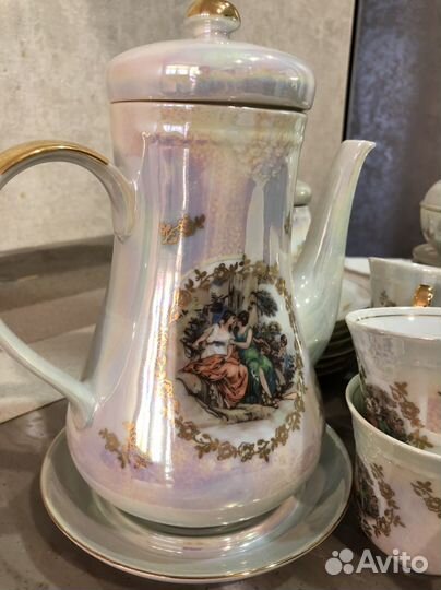 Чайный сервиз гдр 6 персон