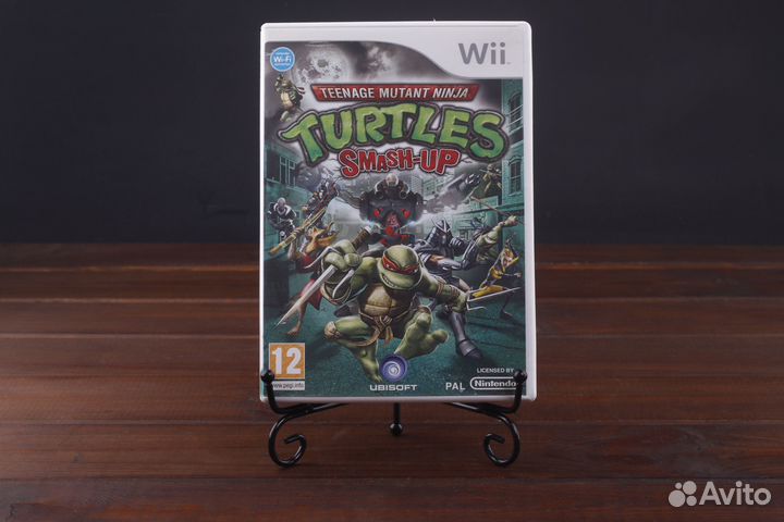 Wii Teenage Mutant Ninja Turtles Smash-Up Лицензия