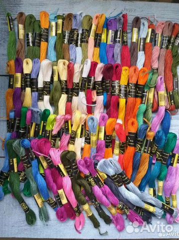 Нитки мулине