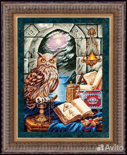 Набор для вышивания бисером тм-001 золотые ручки