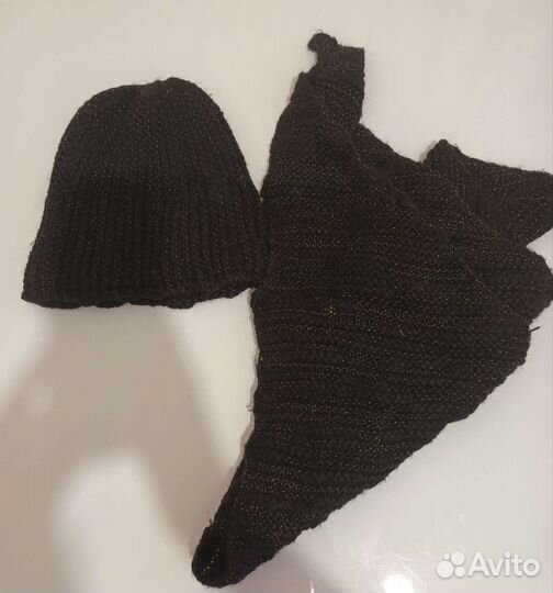 Комплект шапка и шарф