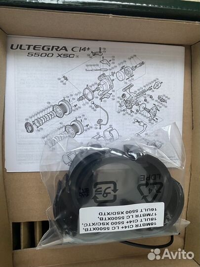 Катушка Shimano Ultegra CI4+ 5500 XTC