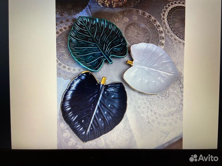 Тарелки лепесток