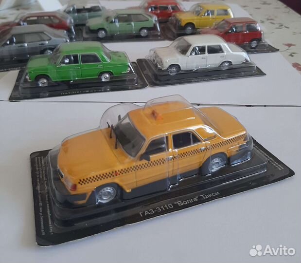 Модели автомобилей СССР масштаб 1:43