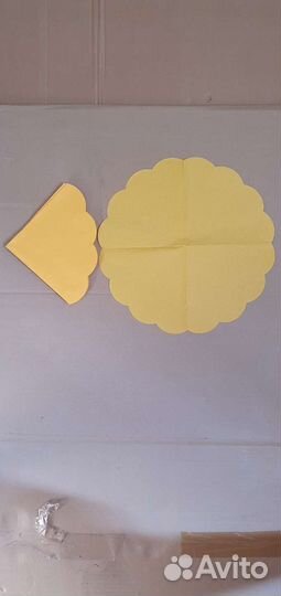 Салфетки бумажные круглые трех слойные