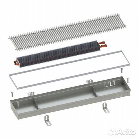 Itermic конвектор внутрипольный ittz.075.200.2000