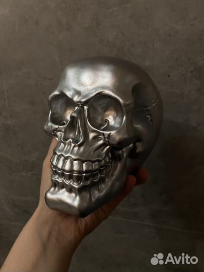 Копилка дизайнерская череп