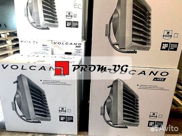 Тепловентиляторы на воде Волкано вр