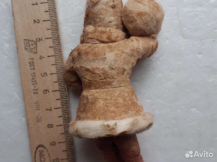 Ватные елочные игрушки - Гном с мешком