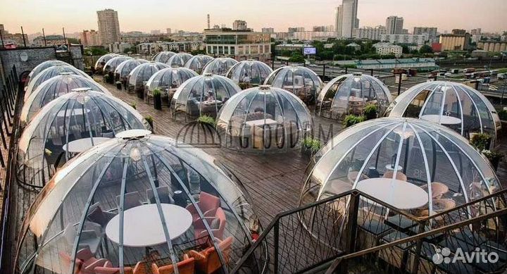 Круглая беседка иглу от производителя