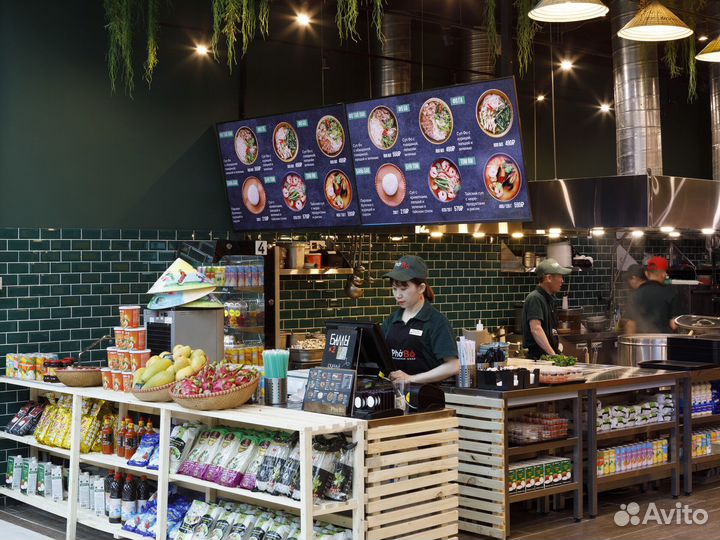 Кассир в кафе (м. Пражская)