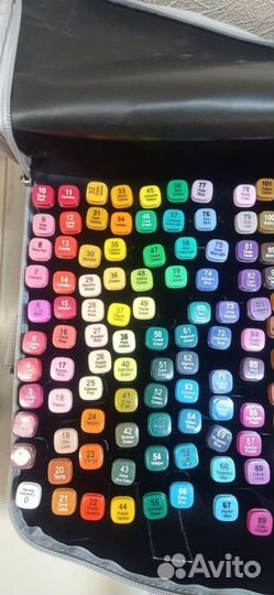 Маркеры для скетчинга 262 штуки